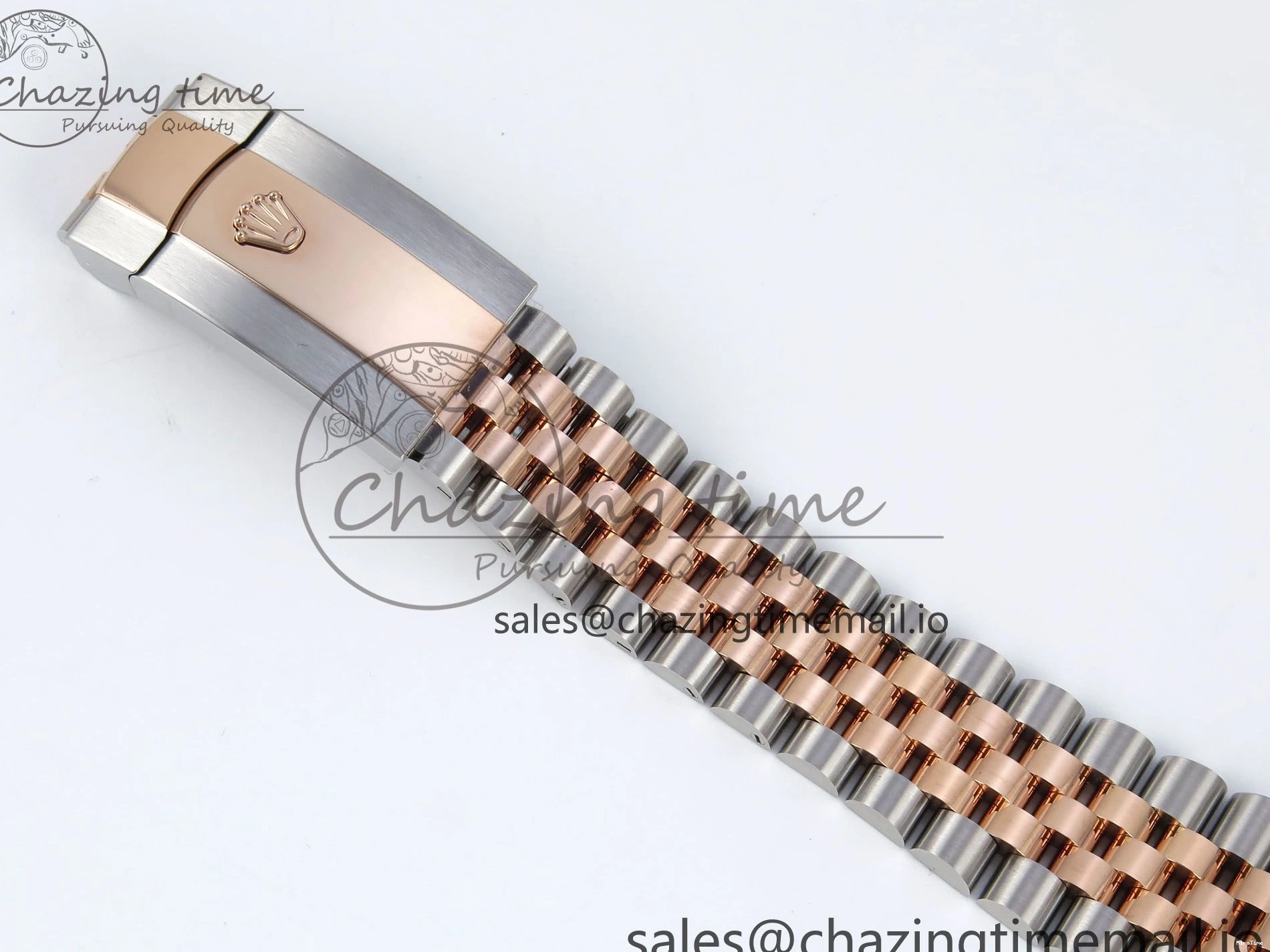 MiroTime 0225 DateJust 36 126231 EWEF Best Edition Gray Dial Stick Marker on SS RG Jubilee Bracelet A Seasonal 593